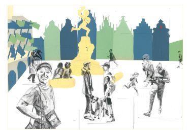 De stad en de mensen